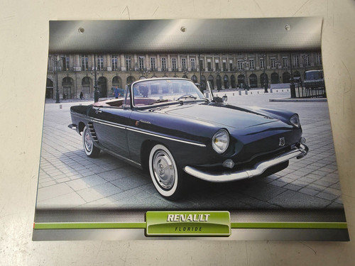 Carte fiche voiture - carte,