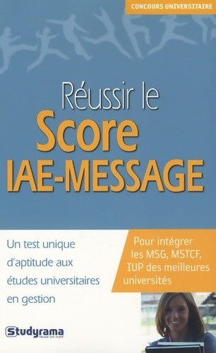 Réussir score iae message - score, iae-message