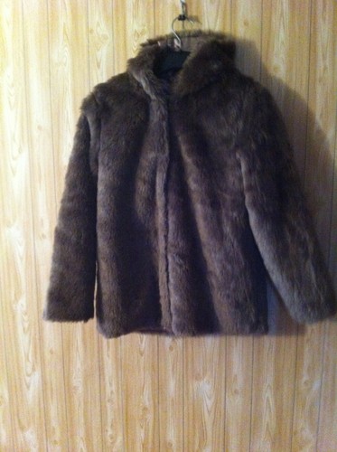 Veste fausse fourrure à - veste,