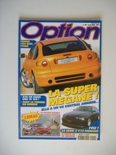 OPTION AUTO n°90 MEGANE V6 SBARRO-FERRARI F355-R 19 230 ch-BMW série 5 V12-AUDI