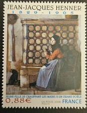 Timbre stamp - Painting