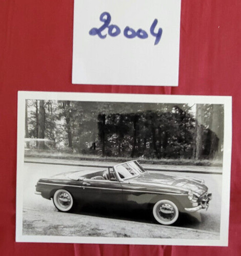 20004 mgb cabriolet 1962 - n°20004/,