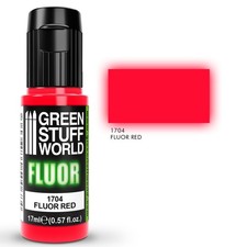 Peinture fluor rouge - rouge,