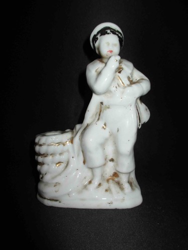 Old porcelain inkwell - old,