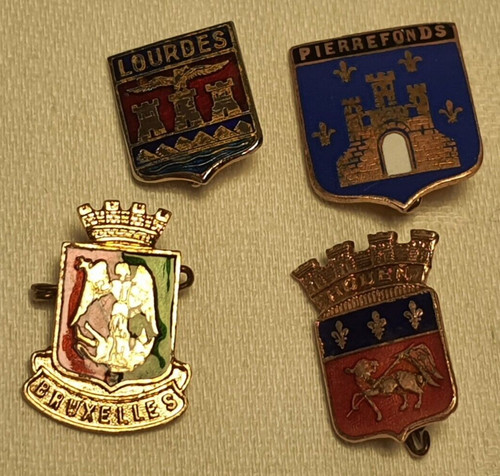 Lot écussons anciens - d’écussons,