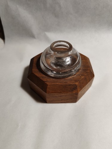 Ancien encrier verre son - encrier, en