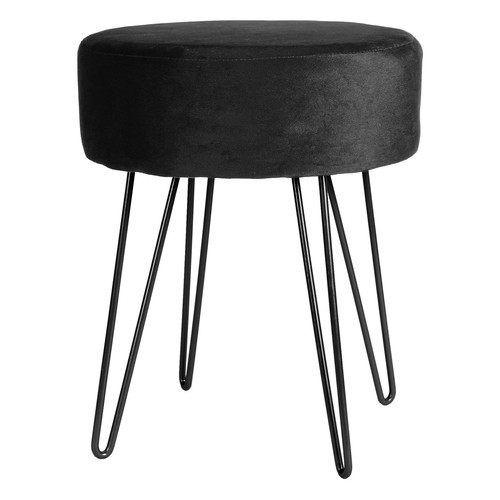 Noir h40 d35cm rond - noir/noir, x