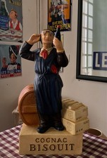 Plâtre publicitaire BISQUIT  41x25x14cm