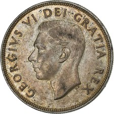 Canada, George VI, Dollar