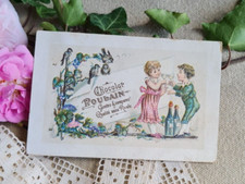 ANCIENNE CARTE CHOCOLAT