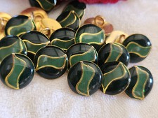 Lot 6 petits boutons en métal