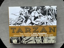 TARZAN THE COMPLETE RUSS MANNING HARD COVER 2 VO EN EXCELLENT ÉTAT / NEAR MINT