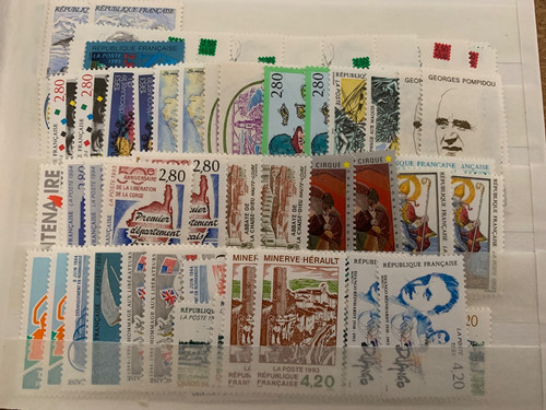 Hc69 timbres france - hc69, pour