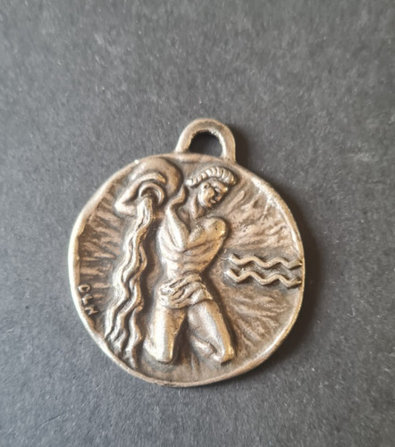 Médaille verseau art déco - art, en