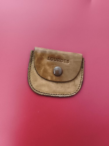 Porte monnaie ancien lourdes - porte-monnaie,