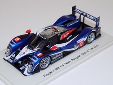 Spark peugeot 908 voiture - 1/43,