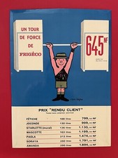 Présentoir  « FRIGÉCO » - années 60 - SAVIGNAC