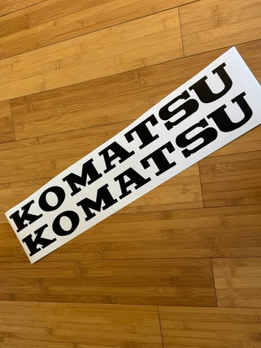 Komatsu vintage black - komatsu, 18”