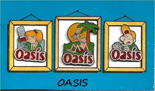 Lot pin boisson oasis - lot, 3