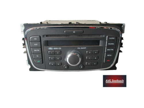 Radio ford 6000cd 7m5t18c815ba - radio,