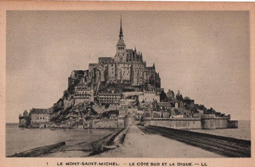 Carte postale mont - carte,