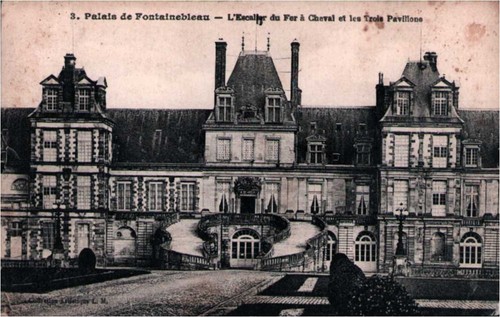 Cpa fontainebleau palais - cpa,