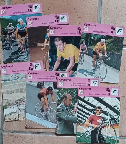 Lot fiche cartes série - fiche,