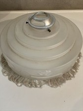 Plafonnier Art Déco Opaline