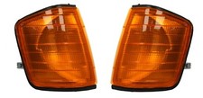 CLIGNOTANT AVANT DROIT + GAUCHE ORANGE MERCEDES 190 W201 (10.1982-08.1993)