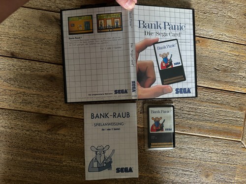 Sega master system bank - master, panic