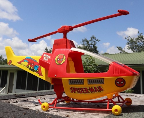 Spider man helicopter vintage - spider-man,