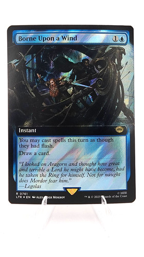 Borne upon wind - borne, a