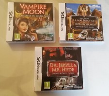 PACK "ENIGMES & OBJETS CACHES" (3 jeux Nintendo DS), COMPLET, très bon état
