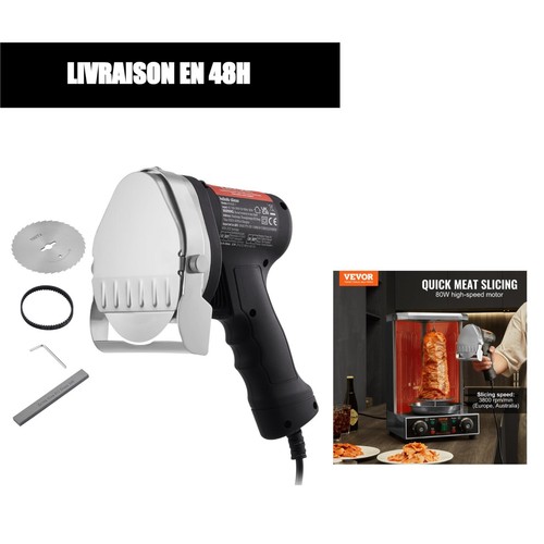 Trancheuse électrique kebab