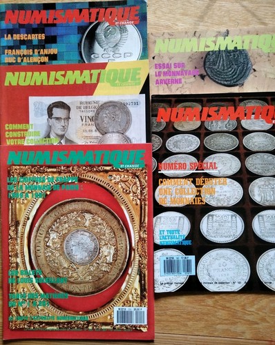 Revues numismatique change - revues, et