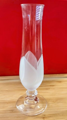 Frosted petal crystal - petal,