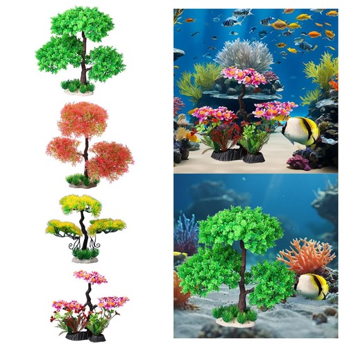 Modèle arbre pour aquarium - modèle, d'arbre