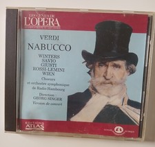 CD CLASSIQUE-LES GENIES DE L'OPERA - VERDI - NABUCCO -Version de Concert