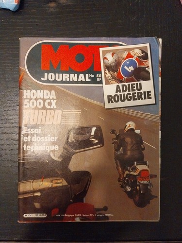 Moto journal 511 essai - journal, honda