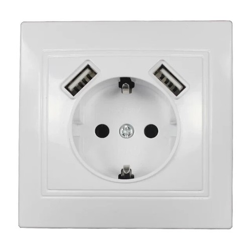 Prise électrique murale avec