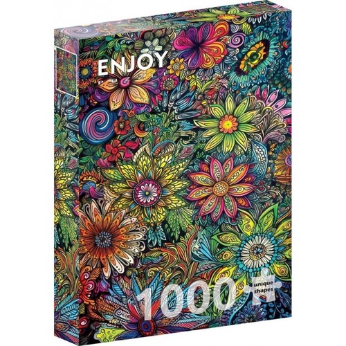 Puzzle enjoy flower - puzzle,