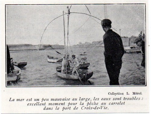 1929 peche au carrelet - peche,