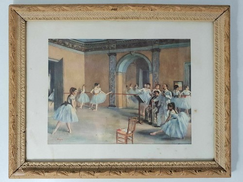 Cadre tableau ancien - , edgard