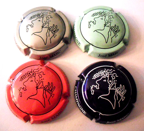 Lot capsules de champagne - de,