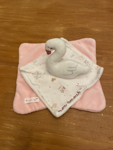 Doudou plat cygne mon - doudou,
