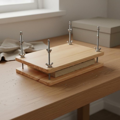 Presse livres bois usage - presse,