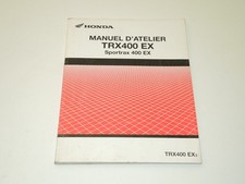 Revue technique / manuel atelier HONDA TRX 400 EX de 2003