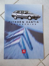 Citroen Xantia break 1996 - catalogue brochure dépliant prospekt catalog