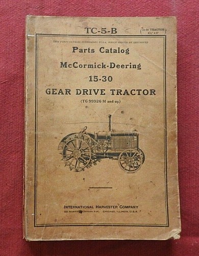 1921 mccormick deering - 1921-34, mccormick-deering