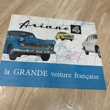Simca Ariane 4 prospectus